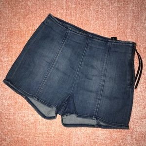 High-waisted Express Shorts